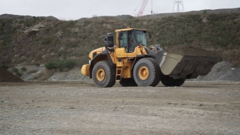 Embedded thumbnail for Drone Video production: Volvo Construction Equipment operating at Road Metals Canterbury quarries