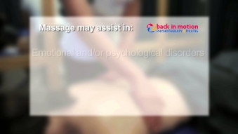 Embedded thumbnail for Back in Motion - Massage